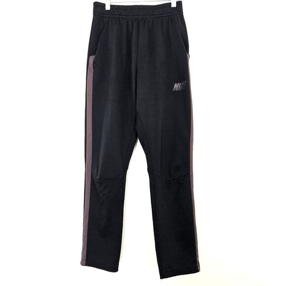 NIKE Dri-Fit Black Cool Weather Athletic Sweat Pants Boys XL - Picture 1 of 6